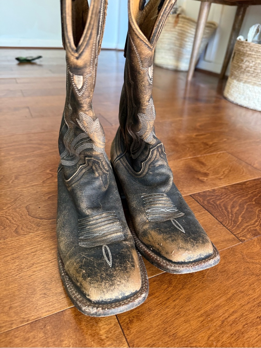 Idyllwind Black Squaretoe Women’s Cowboy Boots